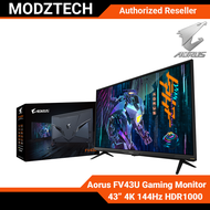 Aorus FV43U 43 Inch 4K 144Hz HDR1000 Gaming Monitor