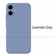 เคส A06สำหรับ Samsung Galaxy Samsung Galaxy ฝา A06ฝาครอบโทรศัพท์ TPU ซิลิโคนเหลวกันกระแทกสำหรับ Sams