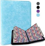 Collector's Album Cards Large, Trading Cards Album, Card Collection Album 9 Pockets 540 Cards PU Tra