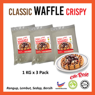 COMBO 3 KG TEPUNG WAFFLE RANGUP CIK ROSE