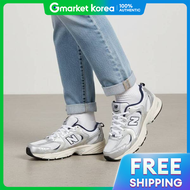 New Balance | รองเทา New Balance 530 GS รน Summer Fog สเงนเมทลลก/นำเงนกรมทา (GR530KA) 1633086 ของแท