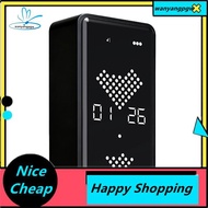 Hourglass Timer Digital Hourglass Timer Rechargeable Magnetic Visual Timer for Classroom, Cooking