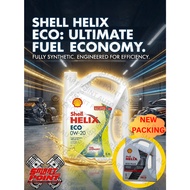 SHELL ECO FULLY SYNTHETIC ENGINE OIL  0W20 3.5L