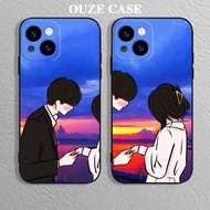 Soft Case Camera Protection For Huawei Y5 2018 Y7 Pro Y9 Prime 2019 Y5P Y6P Y7P Y6S Huawei P20 P30 Lite Pro Silicone Casing Cover Courtship Couple