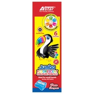 Astar Jumbo Fluorscent Colour Pencil-JFCP-6016