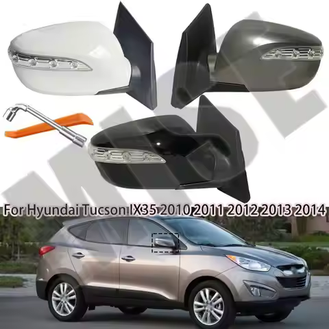 For Hyundai IX35 Side Mirror Rearview Mirror Assembly Exterior Mirrors Car Rear View Mirror Electric