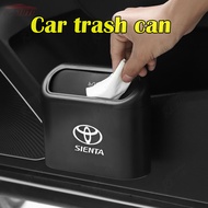 Toyota Sienta Car Mounted Flip Type Trash Can ABS Suspended Storage Box Car Accessories