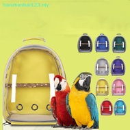 hanzhenhai123   Bird Cage Panoramic Pet Bapa Breathable Out Pet Bird Bag Go Out Portable Transparent