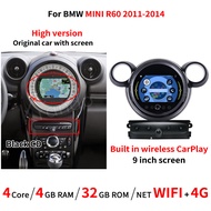 FGTRE Krando 9 "แอนดรอยด์12.0 8G 64G เครื่องเล่นเสียงวิทยุติดรถยนต์มัลติมีเดีย GPS สำหรับ BMW Mini C