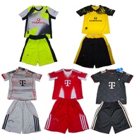 BVB Soccer Jersey kids kit New BM Kane Home Away Third Football Sets