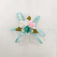 Flower ribbon Goodies flower Bunga kecik Bunga SatinRibbon Hiasan Doorgift Hantaran Bunga Riben Keci