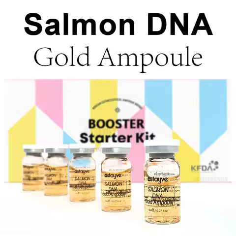 8ml Salmon DNA Gold Ampoule Skin Booster Serum Stayve BB Cream Glow Beginner Starter Kit Korea Face
