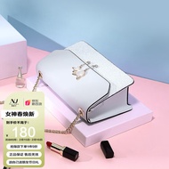 纽芝兰（NUCELLE）轻奢包包女包休闲百搭ck包女士包包单肩斜挎包女小方包潮生日情人节礼物送女朋友老婆 072灰蓝色