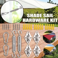 Shade Sail Hardware Kit Sun Shade Mounting Snap Hook Set 304 Stainless Steel Adjustable Tahan Lama E