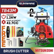 TB43 43CC Knapsack Brush Cutter Mesin Rumput TB43 43CC MITSUKOSHI / OGAWA - HEAVY DUTY EASY START SY