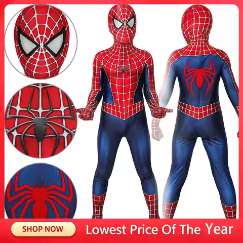 Halloween Zentai Costume Anime Superhero Miles Morales Spider Cosplay Costume Bodysuit Halloween Cos