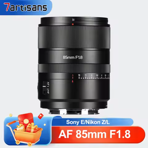 7Artisans AF 85mm F1.8 Full Frame Auto Focus Lens Large Aperture Portrait Prime Lens for Sony A7III 