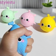 STYLESTUDIO Whale Squeezing Toys, Squeezing Water Absorbing Bath Squeezing Toys, Play Water Toy Cute