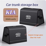2025 Kia Niro EV6 EV9 Carnival Sportage EV5 Stonic k3 k5 Cerato Sonet Car trunk storage box slanted 