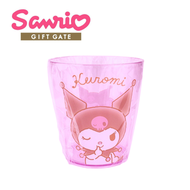 SANRIO - 可羅米 水杯 膠水杯 透明水杯 亞加力杯 Kuromi 酷洛米 (紫色) 平行進口