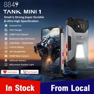 【In Stock】Unihertz 8849 Tank Mini Rugged Smartphone 4.3 Inch Display Android 13 5800mAh 24GB 256GB H