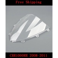 For Honda CBR1000RR 2008-2011 CBR1000 CBR1000R CBR 1000 1000RR motorcycle Double bubble windshield w