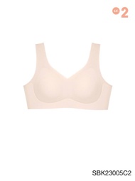 SABINA FOREVER YOUNG Soft Collection Level 2 เสื้อชั้นในไม่มีโครง รหัส SBK23005 สีเนื้ออ่อน