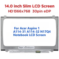 For Acer Aspire 1 A114-31 A114-32 N17Q4 Notebook LCD Screen