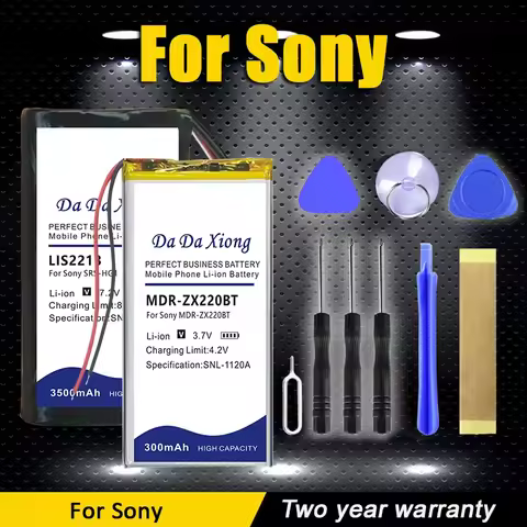 New Battery For Sony Aiwa Playstation 3 MDR-RF7100 PS4 HG1 Hg2 SRS-XB31 WI-C400 PB3 MDR-1ABT MDR-ZX2