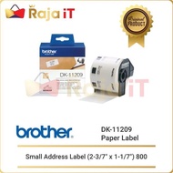 DISC PRICE - BROTHER Label Tape Dk 11209 Small Address Label