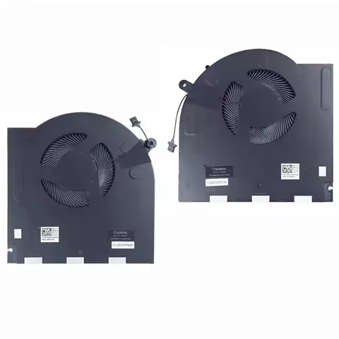 CPU+GPU Cooling Fan for Dell Alienware M17 R3 R4 P45E Fan DC28000ROSL DC28000RNSL RTX30 12V 0H5TYJ 0