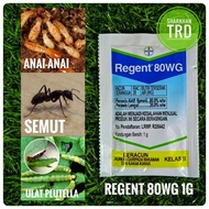 🔥Original🔥Paket 1g REGENT 80WG Bayer Racun Serangga Anai-anai Semut Ulat Plutella Tandan Lalat Putih