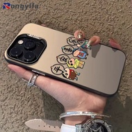 Funny Shin-chan New Year Casing For Vivo V40 V30 V30E V29 V29E India V27 V27E V25 V25E V23 V23E V21 