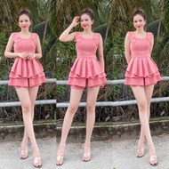 DOUBLE-LAYER SKIRT SET. CODE AK06