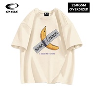 OMOS 260GSM Oversized T-Shirt Banana
