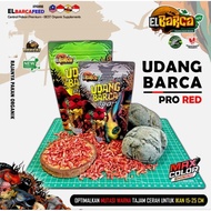 UDANG BARCA PRO SUPER RED YELLOW makanan ikan hias predator channa arowana louhan optimalkan warna
