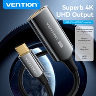 Vention USB C to HDMI Cable 4K Type C Male to HDMI Female Converter for HDTV Monitor Projrctor Tablet Thunderblot 3 to HD Cord