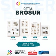 A5 A6 A4 Brochure Printing Package 1-Sided - 2-Sided High-Res Full Color/