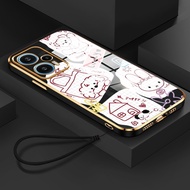 Phone Case For Xiaomi POCO F5 F4 F4 GT F3 F2 Pro F1 Case Cesing illustration Pattern Coated Silicone