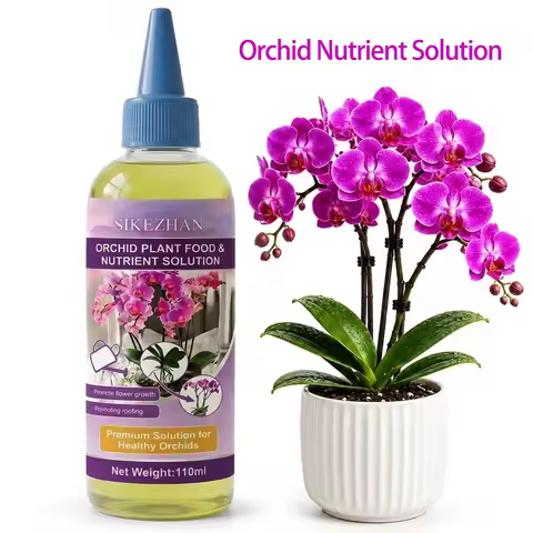 Professional Orchid Plant Food Liquid Fertilizer Fast Promoting Rooting Blooming Growth Solution for