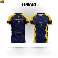 （sanrenyou）Baju Jersey Warna Biru Nfdp Supermokh 2024 Jersey Hakka Jersey Bola Malaysia Budak Dewasa