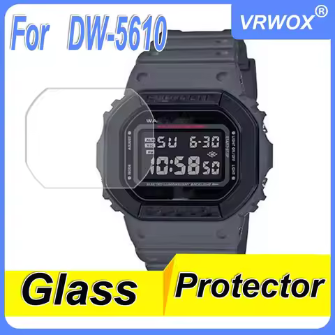 Protector For GW-M5610 DW-5600 GMW-B5000 GBX-100 GBD-200 GX56 Sport Watch Tempered Glass HD Clear An