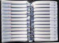 Yobett 0603 0-20M 1% 178 Values(50pcs/Value) 8900pcs Resistor Kit 1/10W SMD SMT Chip Resistors Sampl