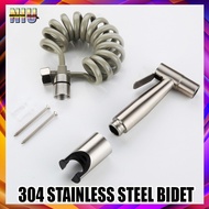 Toilet Bidet Sprayer SUS 304 Stainless Steel Bathroom Bidet Spray Faucet