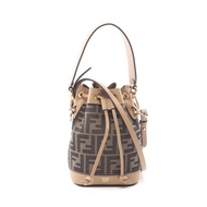 【二手】芬迪 (Fendi ) FENDI手提包 Mini Mon Trésor 2WAY 8BS093ALP3F1AOEブラウン皮革手提包 女士 全新