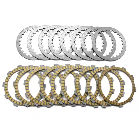 Motorcycle Friction Clutch Plates For Yamaha FZ400 4YR 1997 OEM:21V-16321-00 3XP-16321-00 8 1HX-1633