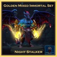Dota 2 Night Stalker Golden Mixed Immortal Set