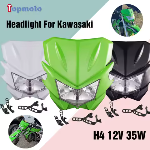 New Motorcycle Head Light Headlight Headlamp For Kawasaki KX250F KX250 450 KX450F KX KLX 450R 110-50