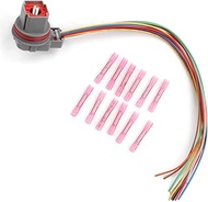 Dasbecan Wire Harness Pigtail Repair Kit Fit for Ford Shift Solenoid 5R55S 5R55W Connector with Auto