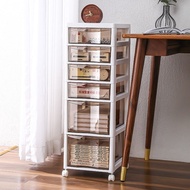 Office Drawer Storage Cabinet Removable Multi-layer File Cabinet Household Storage Cabinet with Wheels
